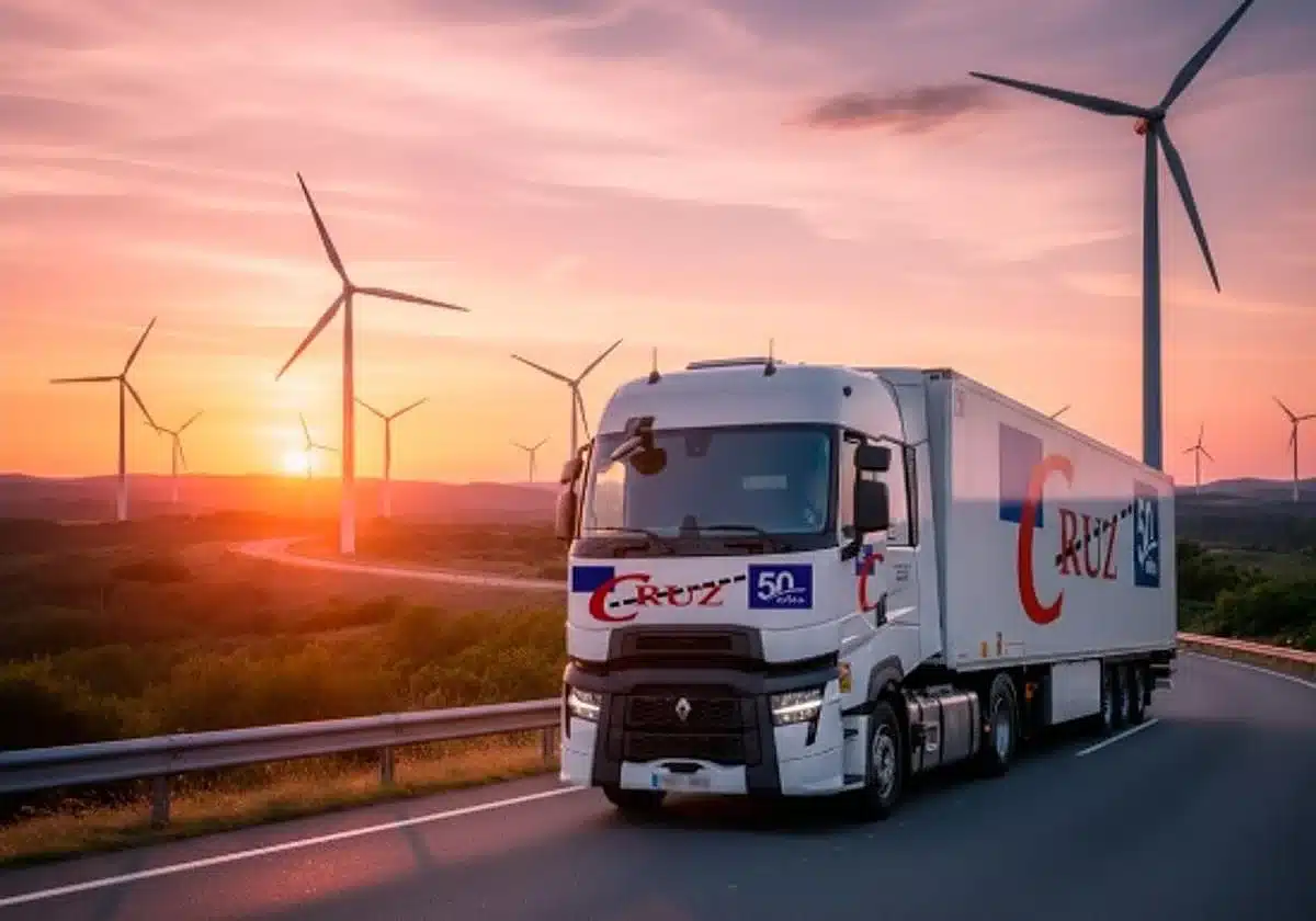 Camión eléctrico Renault Trucks para Transportes Cruz